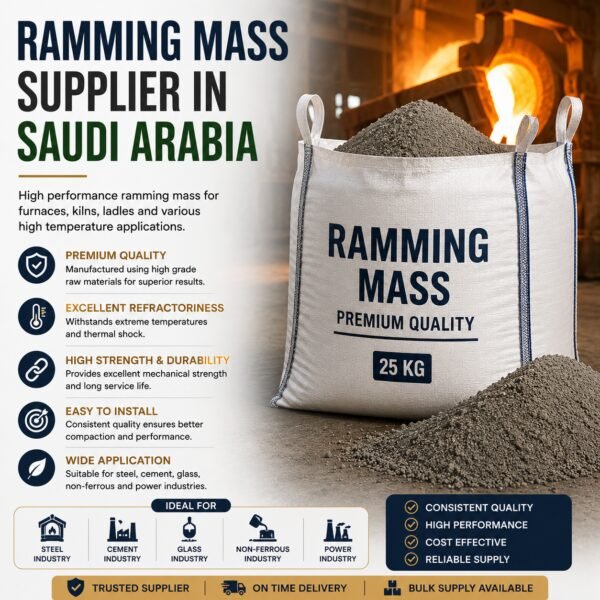 Ramming Mass Supplier in Saudi Arabia - Jazeera International