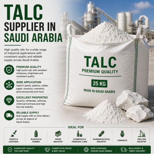 Talc Supplier in Saudi Arabia - Jazeera International