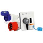Industrial plugs and sockets
